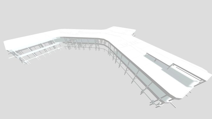 Edifício FIEMS - Ribas do Rio Pardo 3D Model