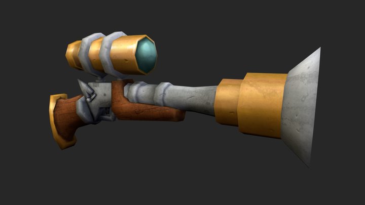 Gun 3D Model