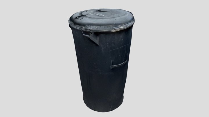 Garbage/trash can 3D Model