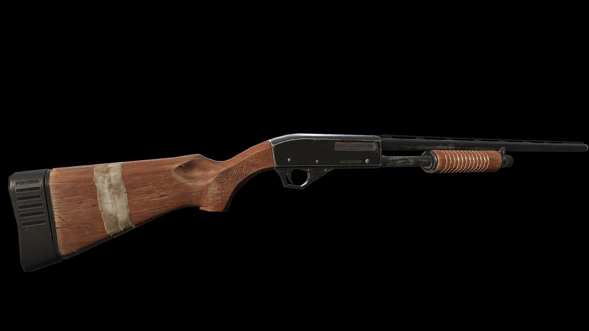 Shotgun pump-action