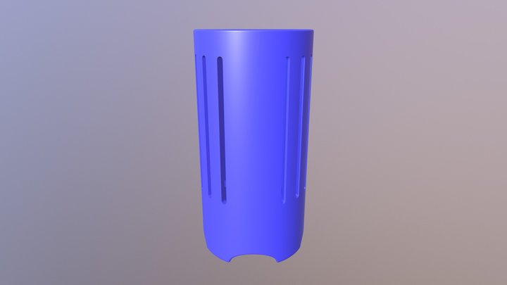 Environment Sensor PCB shell 3D Model