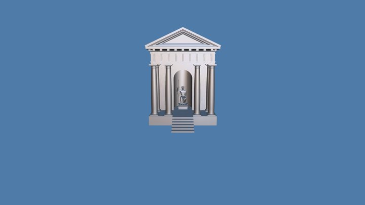 Храм Нептуна 3D Model