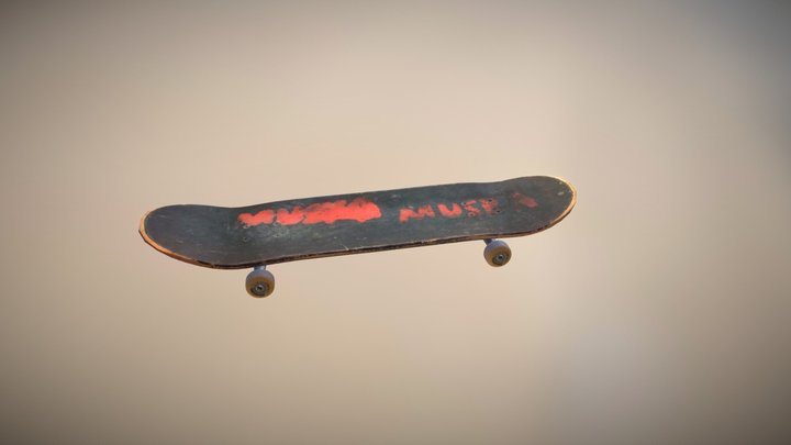 Skateboard Agisoft Photoscan 3D Model