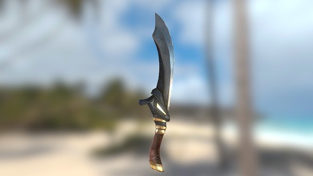Scimitar 3D Model