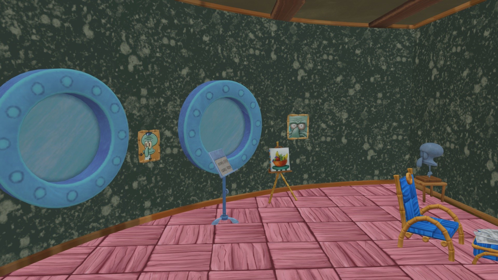BFBBR - Squidward Tiki House - Download Free 3D model by SMF Features ...