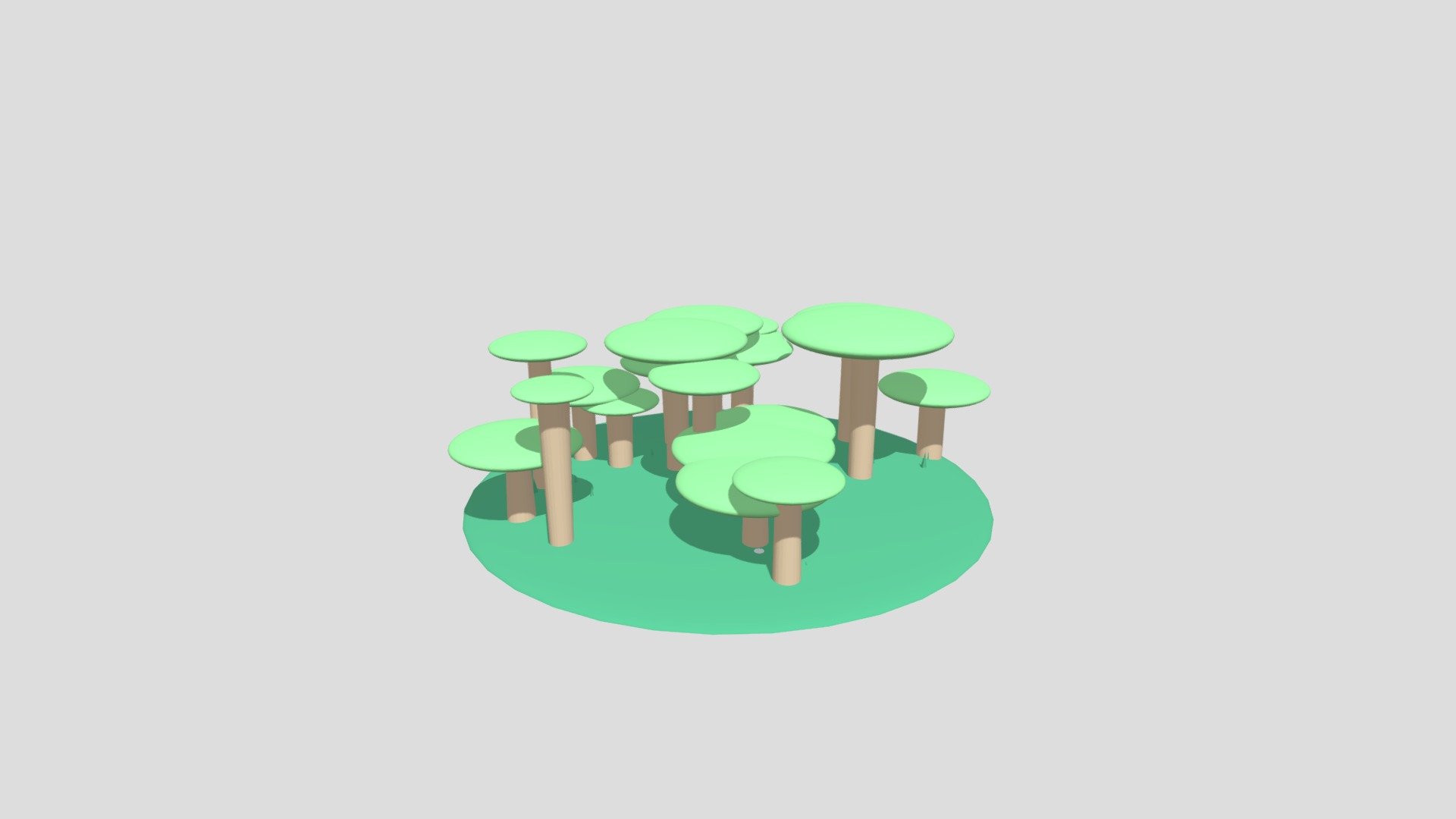 Parametric Forest By Zavier