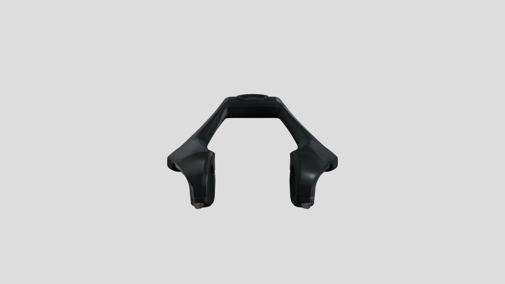 Dual-Clamp Aero GPS Bike Mount - 3D Prototype