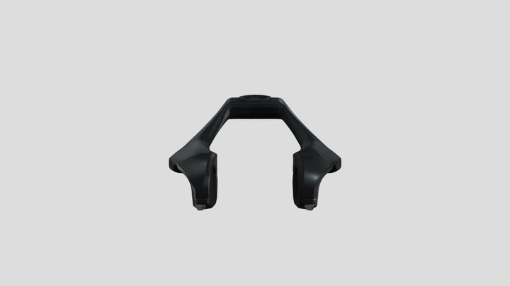 Dual-Clamp Aero GPS Bike Mount - 3D Prototype