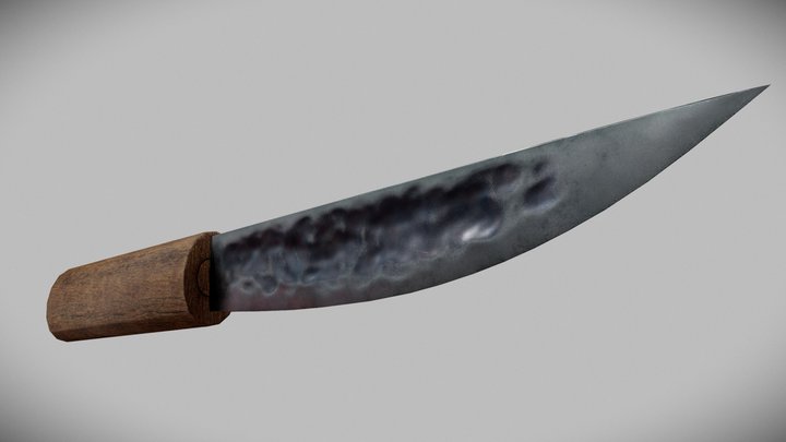 Yakut knife 3D Model