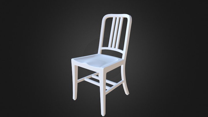 AC5005-10 Emeco Navy Chair 1006 3D Model