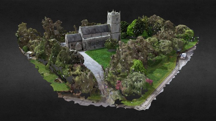 St Peter's Church - Peterstone – Gratis 3D-model STL