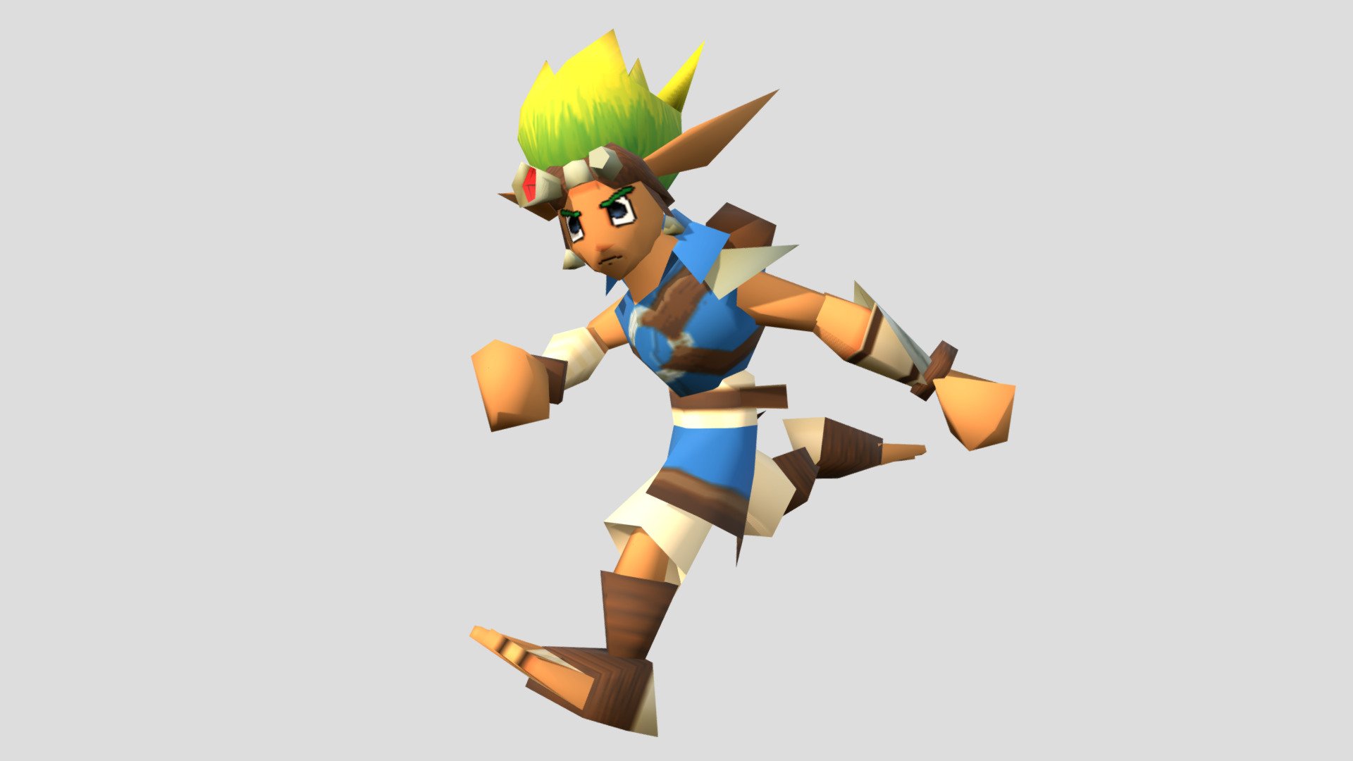 Jak (Precursor Legacy) - Download Free 3D model by Yellow Drill ...