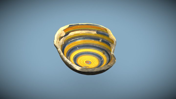 Cuenco Italiano del s. XVI 3D Model