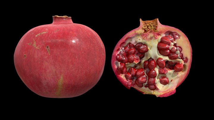 Pomegranate (ザクロ) 3D Model