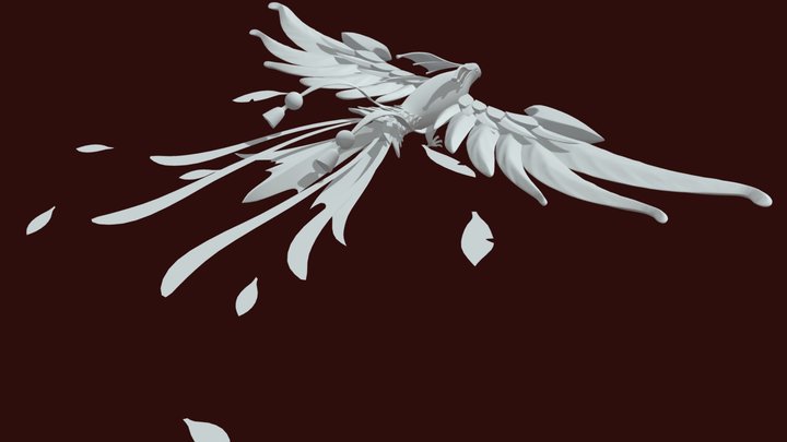 雀神 3D Model