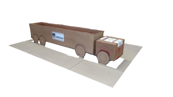 Caminhão Gerdau (Modelo Arbitrário)
V2.0 3D Model