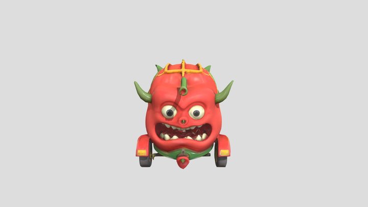 Tung Tung Tung Sahur Vehicle v 2 | G5IndianMods 3D Model