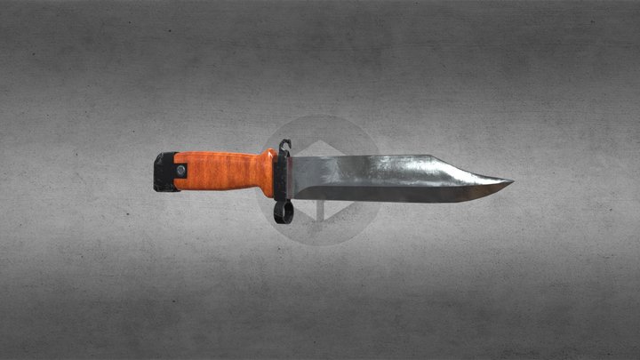 Knife AK-47 (штык нож АК-47)