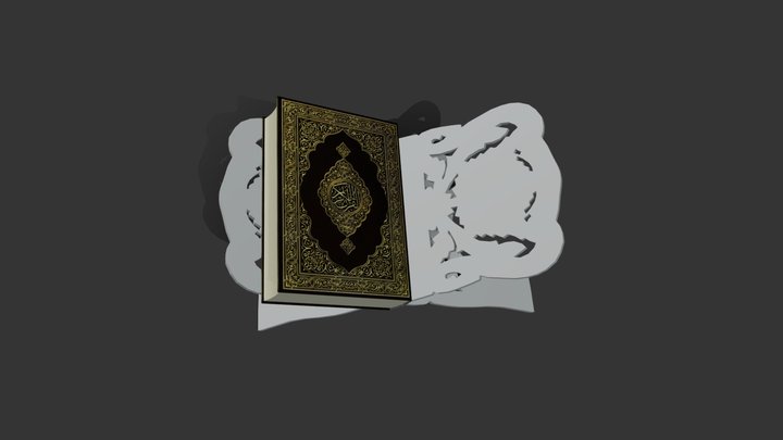 Quran كتاب الله الشريف 3D Model