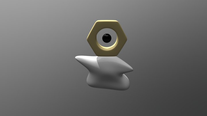pokemon Meltan 3D Model