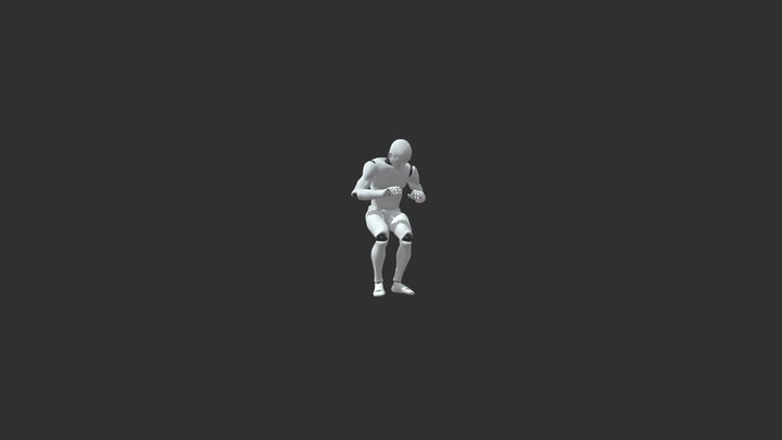 Typing While Looking At The Keyboard 3D Model