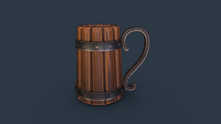 Stanley Beer Mug 3D model