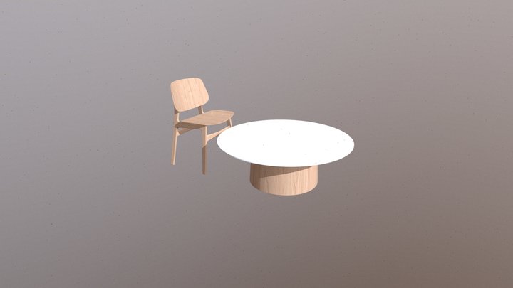 COFFEE TABLE 3D Model