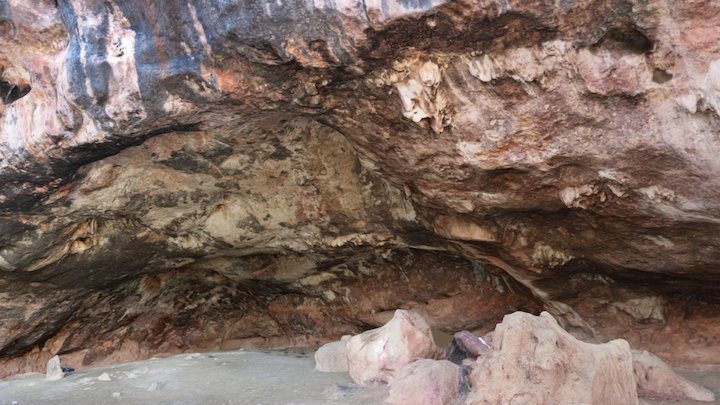 Interior Cueva de las Manitas,  Oaxaca 3D Model