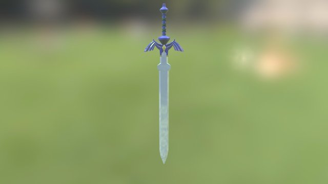 The Legend of Zelda - Master Sword 3D Model