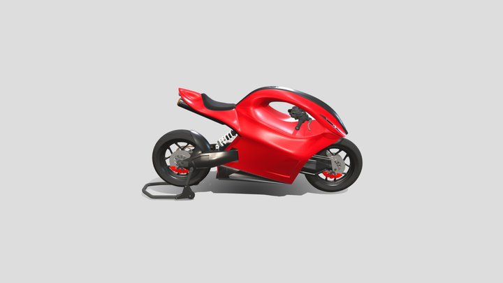Pagani Motocicletta Amaru 3D Model