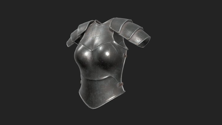 Procedural armor test 2 – Gratis 3D-model STL