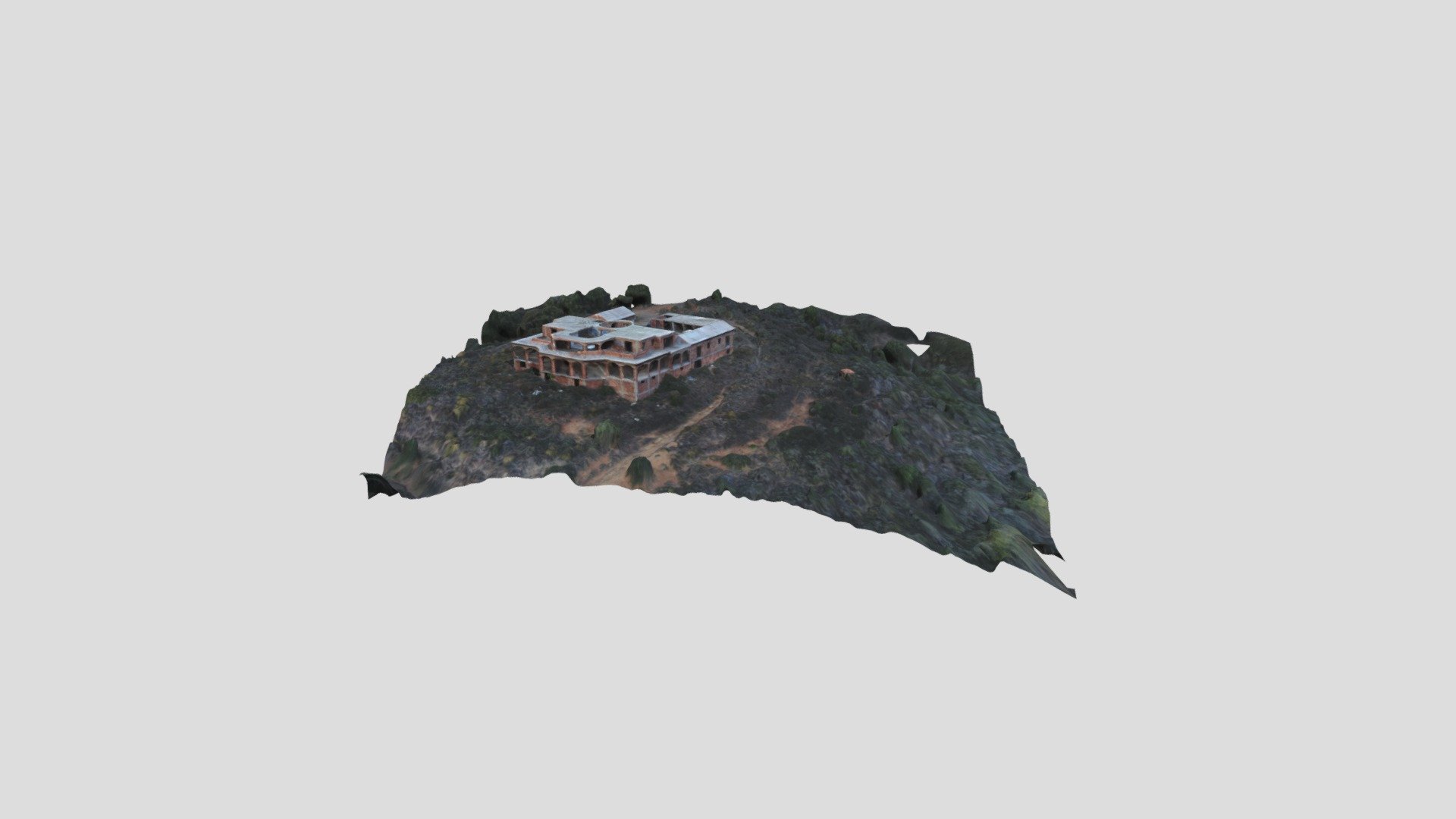 casa abandonada contexcapture mavic 2 zoom