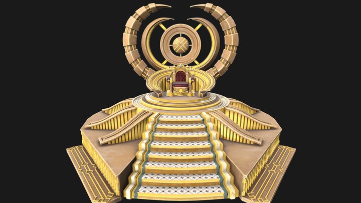 Throne – Modello 3D gratuito STL