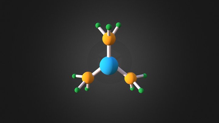 A Molecule "Chemistry" 3D Model