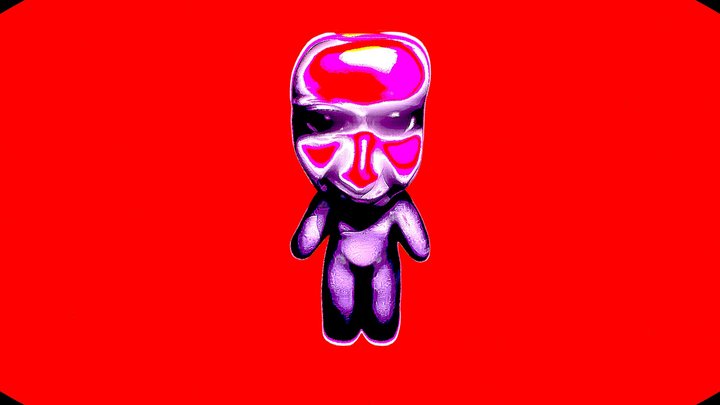 Ao Oni Ai Maked 3D Model