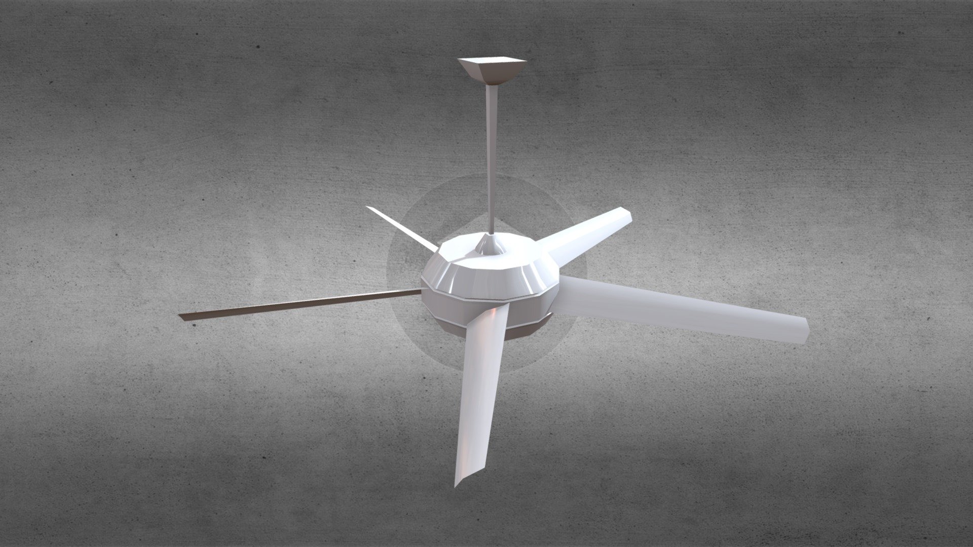 Ceiling Fan Download Free 3D model by igortkachenko [09e417d