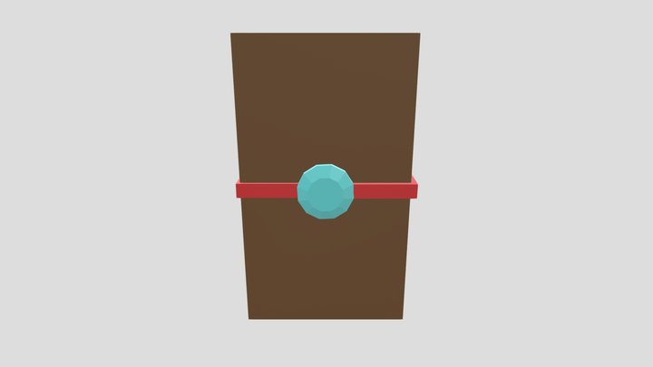 Book small 3D Model