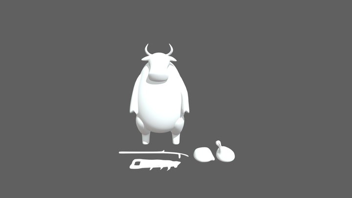 cow tools 3D Model