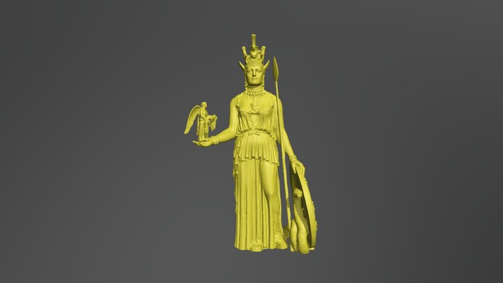 Athena - Qisen Song 3D Model