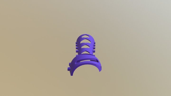 Parte Superior Férula 3D Model