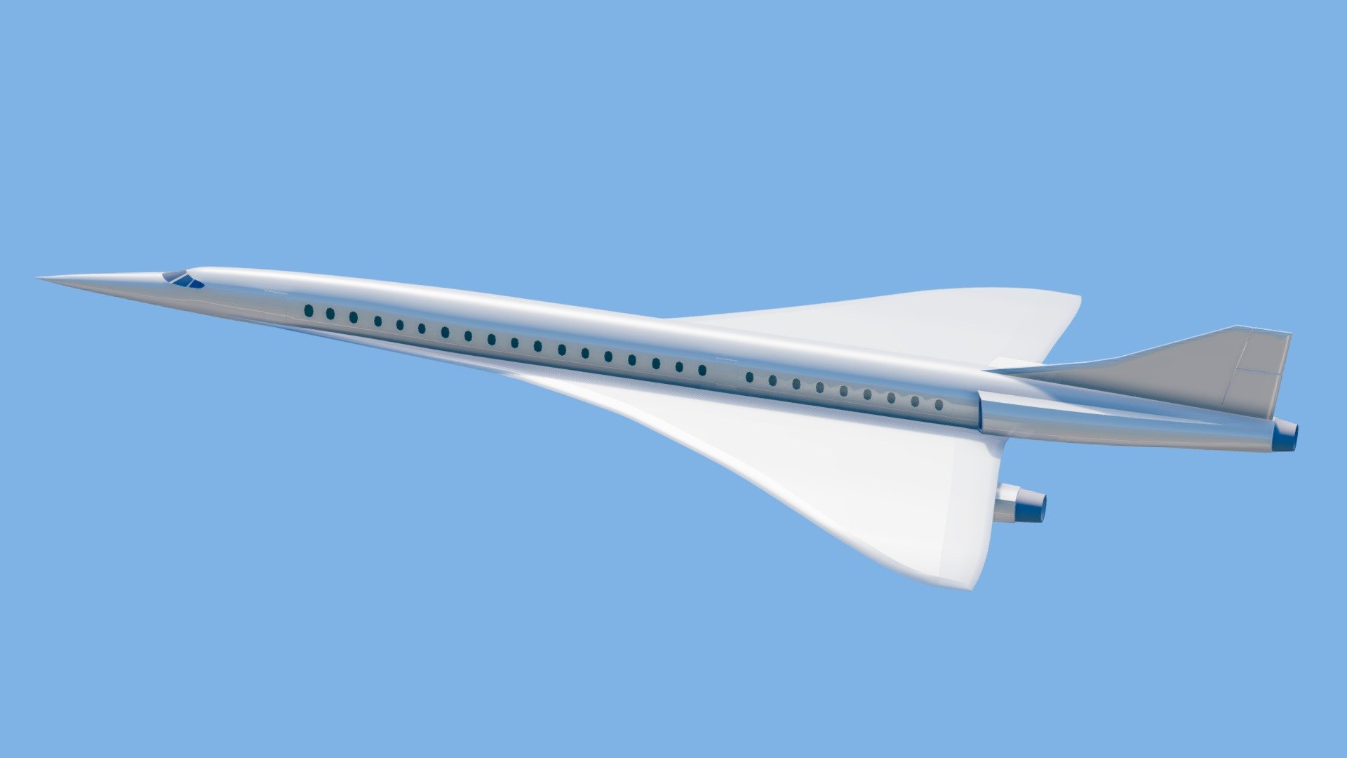 Boom Supersonic Overture QSST - 3D model by 2 3 1 2 2 5 (@231225) [09e62d8]