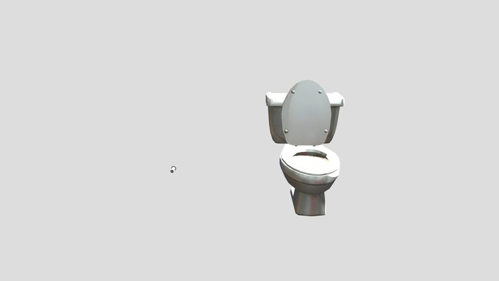 Skibidi Toilet Template 3D Model