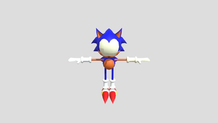 Rewrite sonic 3D Model