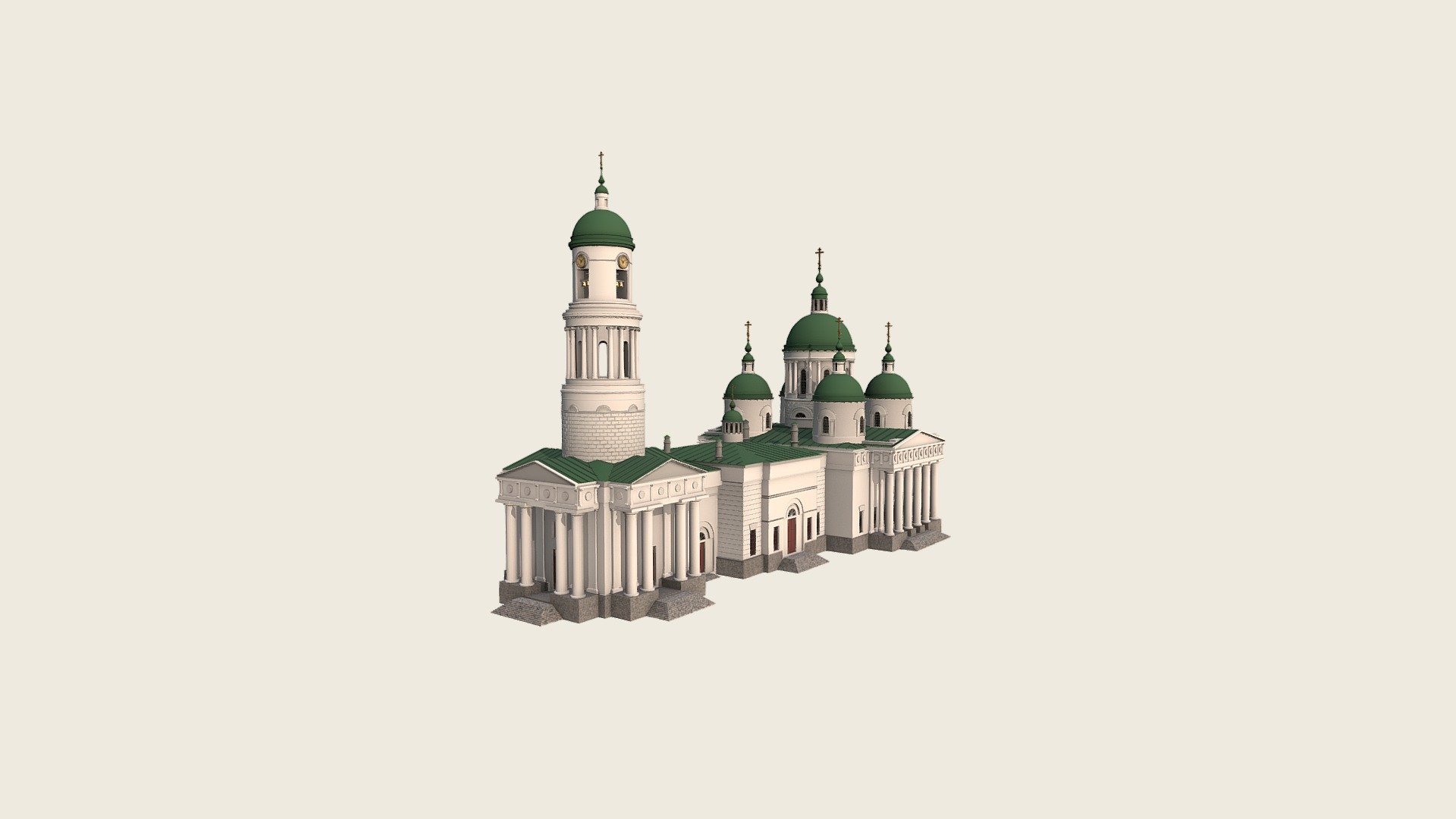 BL sobor — Sketchfab embed 3D viewer