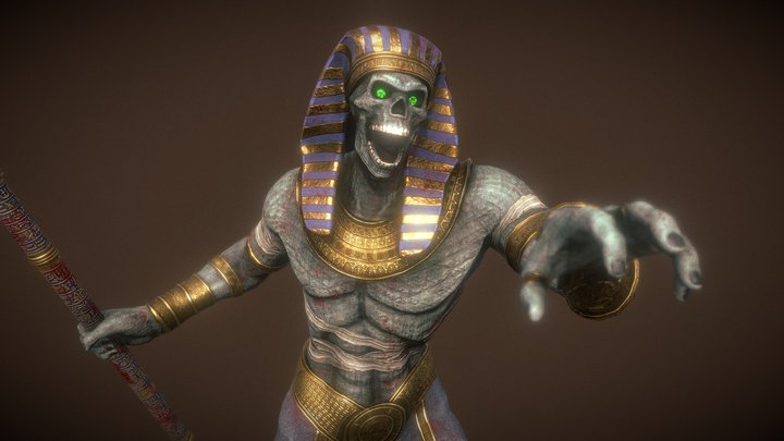 Mummy King 3D Model