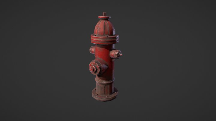 Fire Hydrant 3D Model