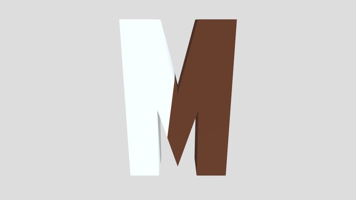 Wood_plastic M 3D Model