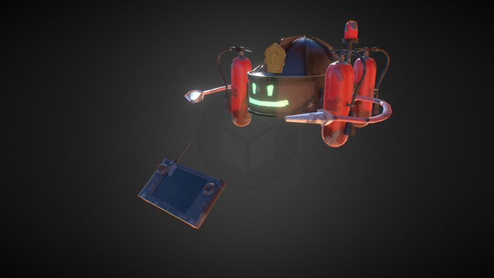 AFD - Worldskills 2020 Drone 3D Model