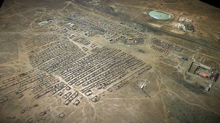 Czojr - isolated village in Mongolia – Free 3D Model STL