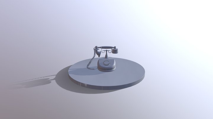 Cgt241 Telephone 3D Model